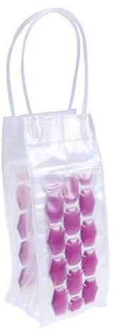 SHOWERORO 3piezas Funda Enfriadora Para Botellas Bolsa De Pvc Para Vino Caras Para Fiestas y Camping