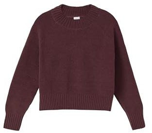 s.Oliver Loose Fit Strickpullover mit Stehkragen aus Chenille-Garn