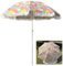 ZIHQRgE Parasol de Plage à Franges Inclinable de 180 cm Parasol D'extérieur Rond et Portable, Protection UV, pour Terrasse et Piscine