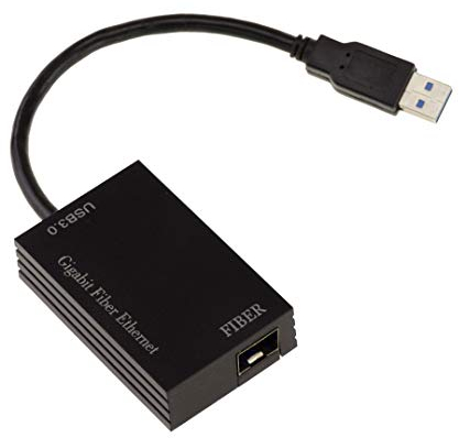 KALEA-INFORMATIQUE USB 3.0 a Fibra SFP LC 1G GIGABIT ethernet Cable con Realtek RTL8153 Chipset