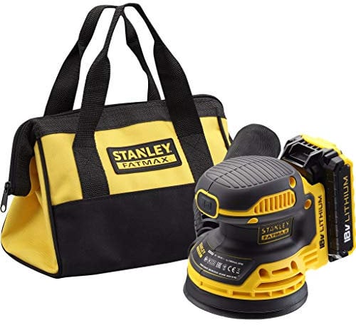 Stanley Fatmax Lithium Random Orbital Cordless Electric Sander, FMCW220D1-QW