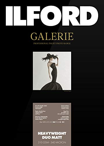 ILFORD GALERIE Heavyweight Duo Matt 310 gsm A2 - 420 mm x 594 mm 25 Blatt