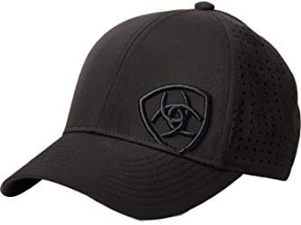 ARIAT Adult Unisex Tri Factor Cap Schwarz 10031289 - One Size - One Size