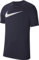 Nike Herren M Nk Df Park20 Tee Hbr T-Shirt, Obsidian/White, L EU