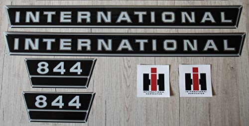 IHC/Mc Cormick Aufkleber international 844 Silber Logo Emblem Sticker Label Set groß