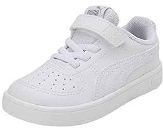 PUMA Rickie AC Inf Unisex-Kinder Sneaker, weiß, 27 EU
