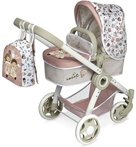 Sweet 3 in 1 Faltbarer Puppenwagen DeCuevas 80548