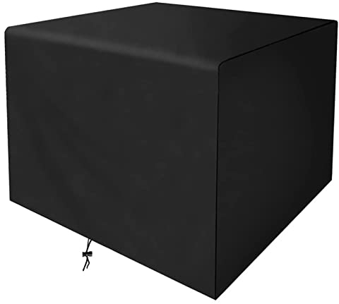 Dioche Abdeckung für Gartenmöbel 90 x 100 x 80 cm, Tischabdeckung für den Außenbereich, rechteckig, für Garten, Pavillon, Balkon, wasserdicht, winddicht, reißfest, Polyester