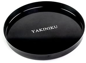 Yakiniku - Rotondo - Padella gocciolatoio - Vaschetta raccogligocce Kamado - Drippan BBQ - 31 cm - XXL - XL - Large - Medium - Accessori per barbecue