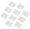 G2PLUS Disposable Shower Caps Individually Wrapped - 44CM Plastic Hair Caps - 50PCS Waterproof Elastic Shower Caps for Home Use, Hotel, Spa, and Hair Salon