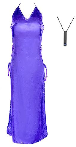 JOHLCR Costumi One Piece Nami Cosplay Anime Costume Outfits per Adulti con Collana La Festa di Carnevale di Halloween Si Veste Adatto per Spettacoli Teatrali, Anime Expo, Regali,Viola,XL