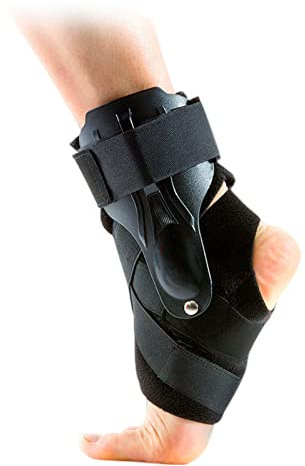 Attelle de Cheville Sport Attelle de Cheville Réglable Attelle de Cheville Flexible Cheville avec Attelle Stabilisatrice pour Femmes Hommes Entorse de la Cheville Arthrite