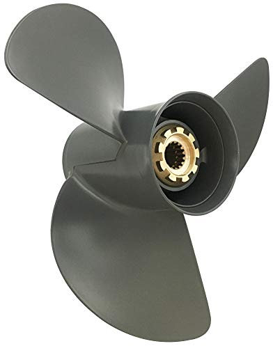 BARDOVEN 75-130HP 13-1/2x15 Aluminium Außenbordpropeller 15 Zähne 10,8 cm Getriebe RH Prop für Honda Außenborder OEM 58130-ZW1-015AH