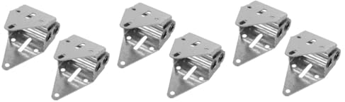 Hemobllo 6stücke Garagentor Scharniere Schwerlast Türscharniere Für Wohn Und Gewerbe Automatischer Türschließer Passend Für Garagentore Langlebig Und Installieren