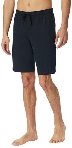 Schiesser Herren Schlafhose Kurz Bermuda - Mix + Relax - Organic Cotton Pyjamaunterteil (1er Pack)