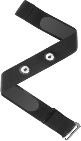 IUSOT Heart Rate Monitor Soft Chest Strap Replacement, Adjustable HR Sensor Belt for Garmin Polar H10 Wahoo CoospoRide