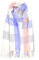GLORIS Schal warm xxl schal damen winter kuschelig schal damen herbst (Rosa Hellblau)
