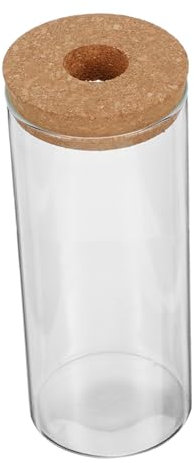 Cabilock Jardinera De Vidrio Recipiente Decorativo para Plantas y Almacenamiento