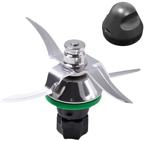 Couteau Pour Thermomix TM5 TM6, Remplacement Pour Vorwerk Thermomix TM5 TM6 Couteau En Acier Inoxydable Accessoires De Mixeur Robot Culinaire Couteau De Remplacement