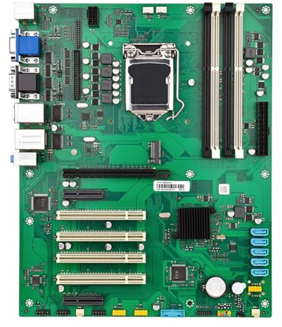 Wzxksoac ATX Industrial Motherboard -Q470 LGA-1200 con Interfaccia A Doppia Rete, Memoria DDR4 e Porta Com
