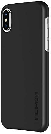 Incipio Feather – Carcasa para Apple iPhone X – Negro [Ultrafina | Muy Ligera | Matte Soft Touch Superficie] – iPh de 1643 de BLK