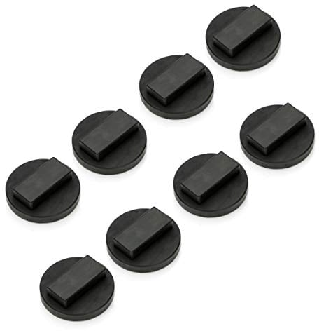 LST 8x Wagenheber Aufnahme Adapter Gummiplatte Gummiblock kompatibel mit Mini BMW