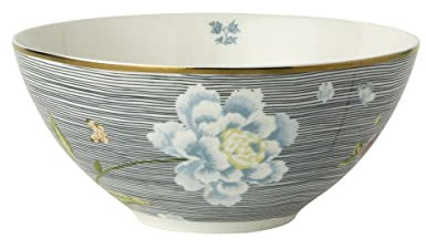 Laura Ashley Heritage Collectables - Midnight Pinstripe 16cm Bowl