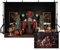 MEHOFOND 2,1 x 1,5 m Weihnachten Fotografie Hintergrund Weihnachtsbaum mit Kamin Kranz Strumpf Schwarz Hintergründe Winter Xmas Geburtstag Urlaub Party Dekoration Banner Foto Portrait Requisiten