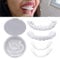 Ulat 2 Paar Zähne Veneers, Klammern Veneers Gebiss falsche Zähne Lächeln Snap-Direkt und zuversichtlich Lächeln auf Comfort Fit Flex Cosmetic Zähne Gebiss Zähne Top Cosmetic Veneers