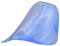 Lampenglas Ersatzglas Leuchtenglas Dekor Glas Lampenschirm Pendelleuchte Ø 140mm E14 Dekorglas Blau