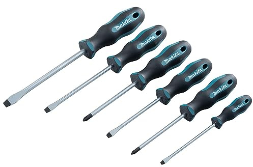 Makita E-10506 Juego de destornilladores de 6 piezas