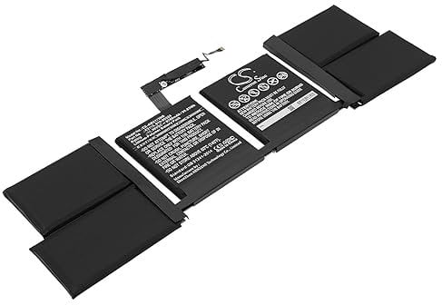 TCTK Laptop Akkus 8700mAh Kompatibel mit A1708, A2141, A2159, A2289, A2338, MacBook Pro 13 Inch 2020, MacBook Pro 13-inch 2016, 13-inch 2017, 16 2019, 16 2019 i9 5500M, 16 A2141 (EMC 3347) 2.3 GHz C
