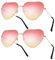 flintronic 2 Pack Herz Sonnenbrille, Herz Party Brillen, Retro Party Sonnenbrille, Hippie Herzförmige Brille, Partybrillen für Geburtstagsfeier Fasching LNeuheit Party Halloween Foto Requisiten