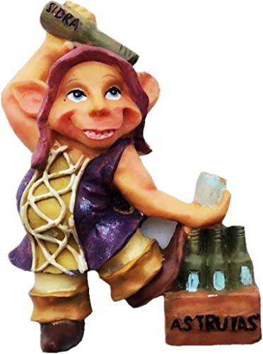Asturias España imán nevera nevera imán decoración pegatina recuerdo resina artesanía cocina pizarra blanca