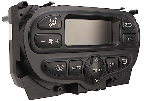 Panel de Módulo de Control HVAC, Controlador de Aire Acondicionado de Coche 6451WE Reemplazo del Panel de Control de Ventilación del Calentador para Peugeot 206 207