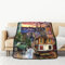 San Francisco Fleece-Überwurfdecke für Couch, weiche Flanelldecken, doppelseitig, leichte Decken, gemütlich, warm, Plüsch, Überwurfdecke zum Schlafen, Sofa, Dekoration, Decke, 127 x 152,4 cm