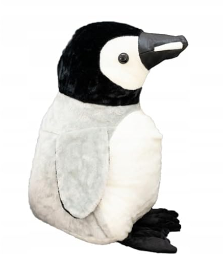 Gustaw Teddybär Groß XXL Pinguin - Plüschbär, Kuschelbär XXL Plüschtier, Spielgefährte und Deko in einem - Stofftier, Plüschtier Kuscheltier Teddy Bear (schwarz und weiß, 60cm)