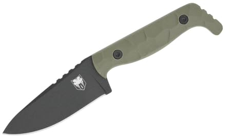 Böker CobraTec Kingpin G10 OD Green feststehendes Messer mit Kydexscheide