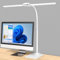 KableRika LED Desk Lamp for Office, Double Head Desk Lamp with Base, Dimmable Architect Desk Light, Eye Caring Monitor Light Bar with Timer, Task Lamp for Work Study Read Home Office Lighting
