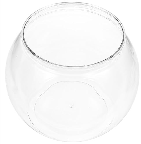 Kleines Aquarium, Aquarium, rund, HD-klares Acryl-Tank for Aquarien, ökologisches kleines Büro, Zuhause, niedliches rundes Aquarium, Schildkröten-Tank, Aquarium