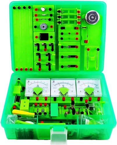 Physik-Experimentierset Für Elektromagnetische Schaltkreise. Multifunktionale Experimentierbox Für Elektromagnetische Physik An Der Mittelschule, Experimentierbox-Set Für Elektrizität