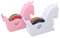 Gogogmee 2St Einhorn Klebebandspender Bandschneider liefern Desktop-Bandschneider schöner Klebebandspender kleiner Stand Tischspender scheckheft scrabbook bequemer Bandhalter Bandständer pp