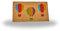 Garden Mile Large Coir Door Mats 23 x 53cm - Non-Slip PVC Backing - Indoor/Outdoor Weather resistant Premium Heavy Duty Eco Friendly Thick Coir Door Mat - Dirt trapping Entrance Door Mat (Balloons)