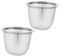 2 Pièces Filtre à Acier Inoxydable Infuseur pour Accessoires de Théière Filtre pour Convient pour Maison Restaurant