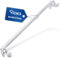 VIOKS Barra transversal inferior blanco reemplazo para Zanussi 2231105103 2231105020 - Marco evaporador barra de retención para solapa congelador - Repuestos Congelador & Zanussi refrigerador