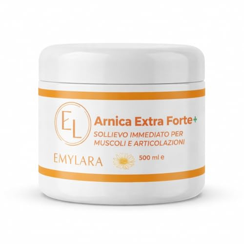 Arnica Extra Forte + Gel Massaggio Rinfrescante 500 ml – Arnica Montana • Mentolo • Menta Piperita – Uso Frequente, Assorbimento Rapido