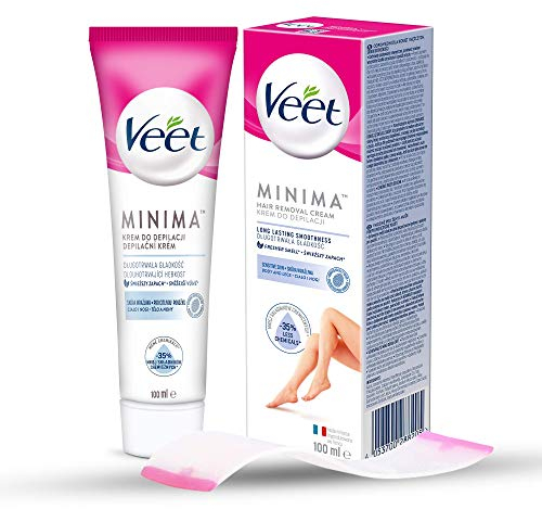 Veet Haarentfernungs-Creme Sensible Haut mit Silk & Fresh Technology, 100ml 1 Stück