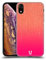 Head Case Designs Peach Pink Neon Rain Ombre Soft Gel Case [Military Grade Protection] Compatible With Apple iPhone XR