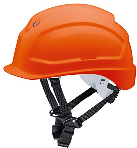Uvex pheos S-KR 9772234 Schutzhelm für die Baustelle - Bauhelm für Erwachsene - Orange