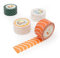 SUCK UK Sushi Tape,Dekoratives Washi Tape Klebeband,Wiederverwendbares Klebeband Set mit 4 Tapes Hochwertig Witzig Sushi, Sushi Rollen,Maki, Masking Tape, Maki Tape, Dekoband